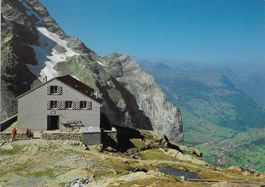 Glecksteinhütte SAC Blick auf Grindelwald BE