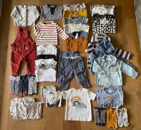 H&M Name it Kleiderpaket Baby Junge unisex Gr. 74 1.Hand