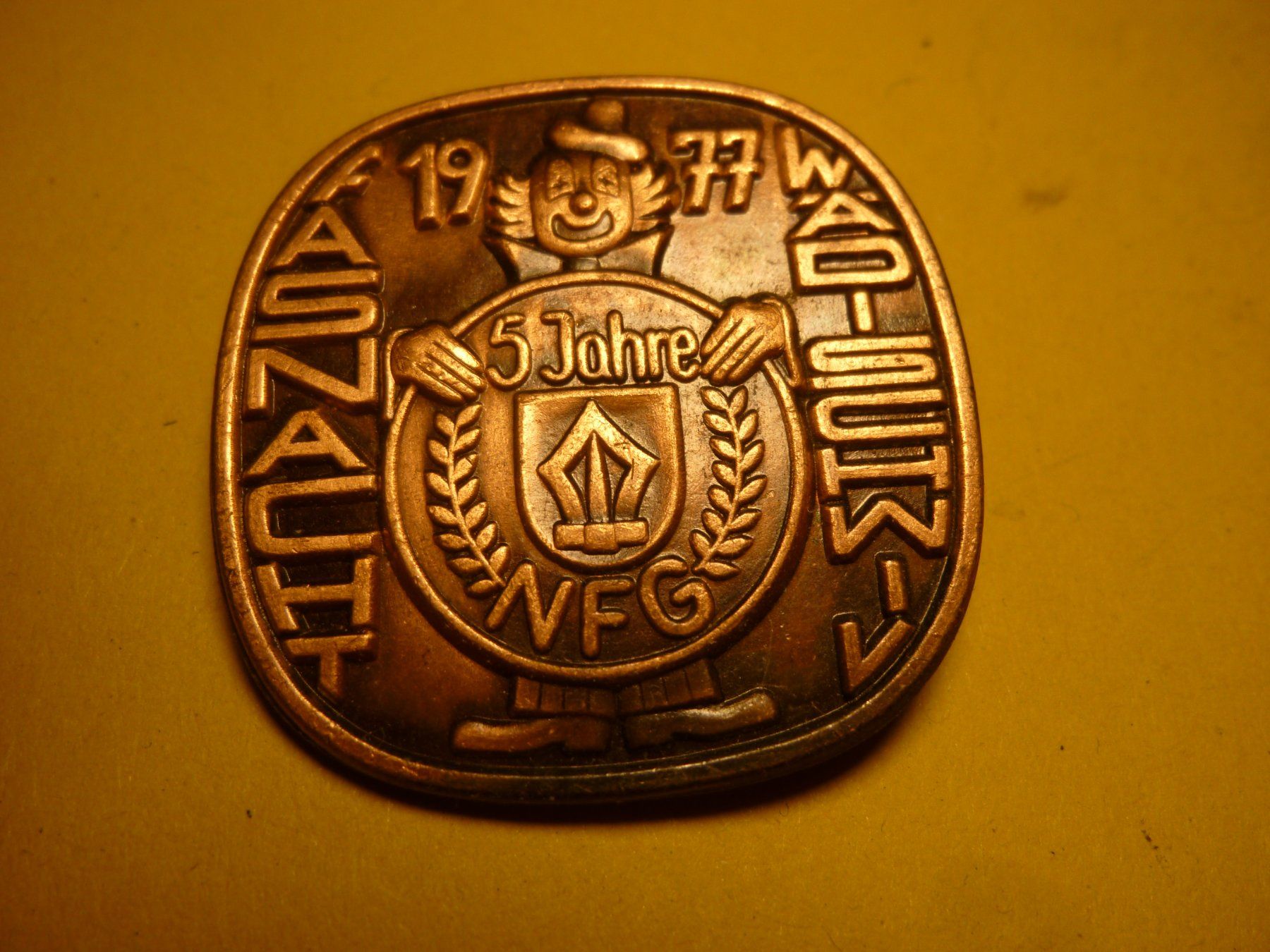 Placchette & Badge: WÄDISCHWIL 1977 BRONZE – Usato da Ried (Muotathal) venduto da Mandarin02