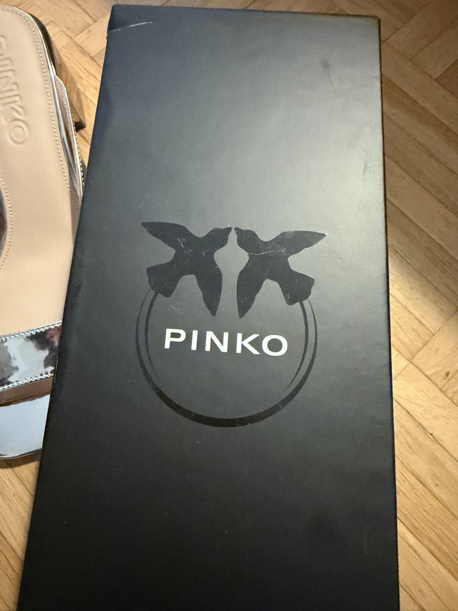 Pinko Scarpe da donna: Pinko Kai Silver Sandals 39 NEW!!! – Nuovo e nell'imballaggio originale da Basel venduto da Dencag 6