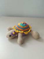 Peluche Tortue Crochetée Main - 15cm