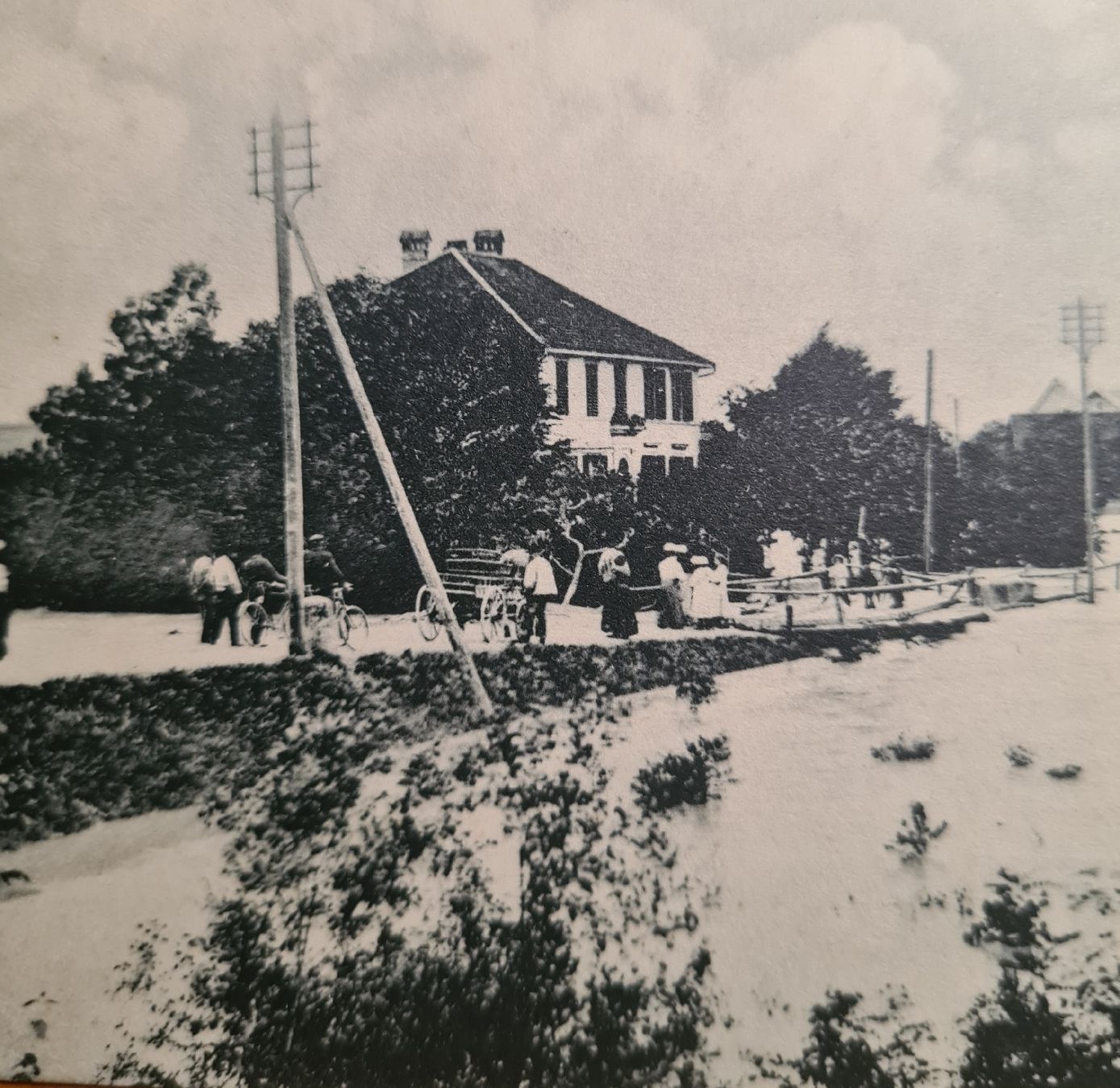 Cartoline postali: Hochwasser in Landshut 1910 – Usato da Ebikon venduto da Donar50 1