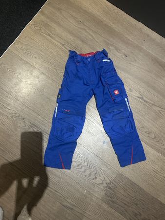 Engelbert Strauss Kinderhose blau Grösse 122/128