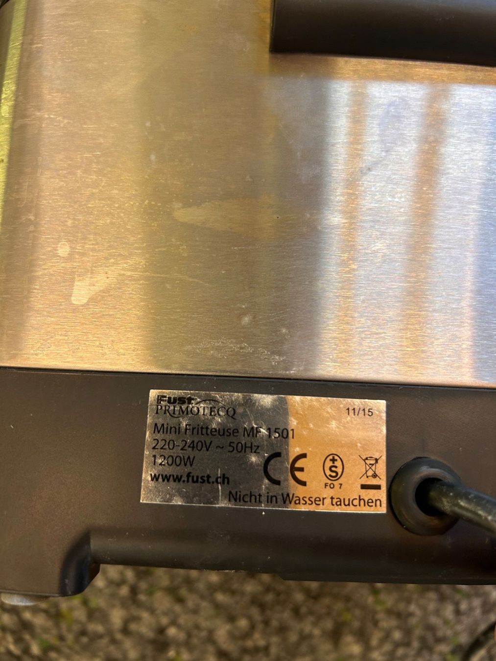 Primotecq Küchengeräte: Fritteuse – Gebraucht aus Gerlafingen von ser_2stf 1