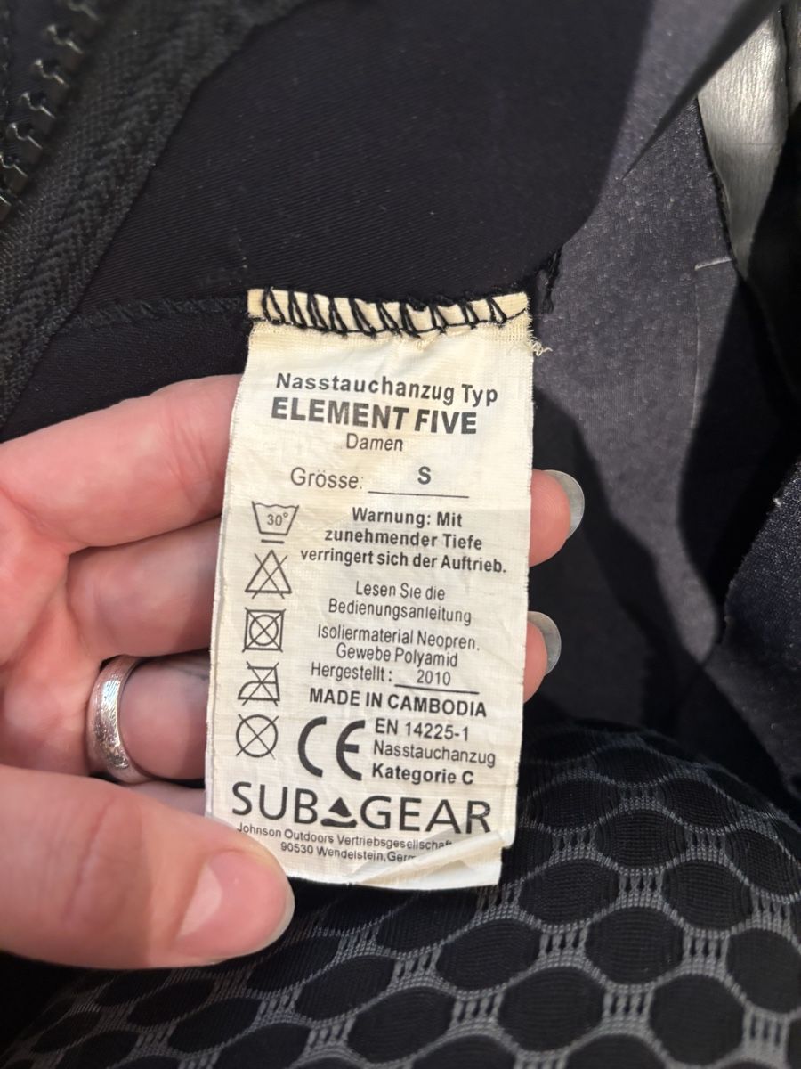 Mute per immersioni: Neopren Damen S 5mm SubGear – Nuovo (secondo la descrizione) da Biel-Benken BL venduto da Pepsi23 2