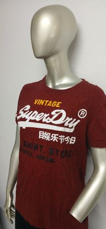 Superdry T-Shirt rot Grösse L wie NEU