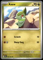 Pokémon Axew 044/064   EN SV Shrouded Fable
