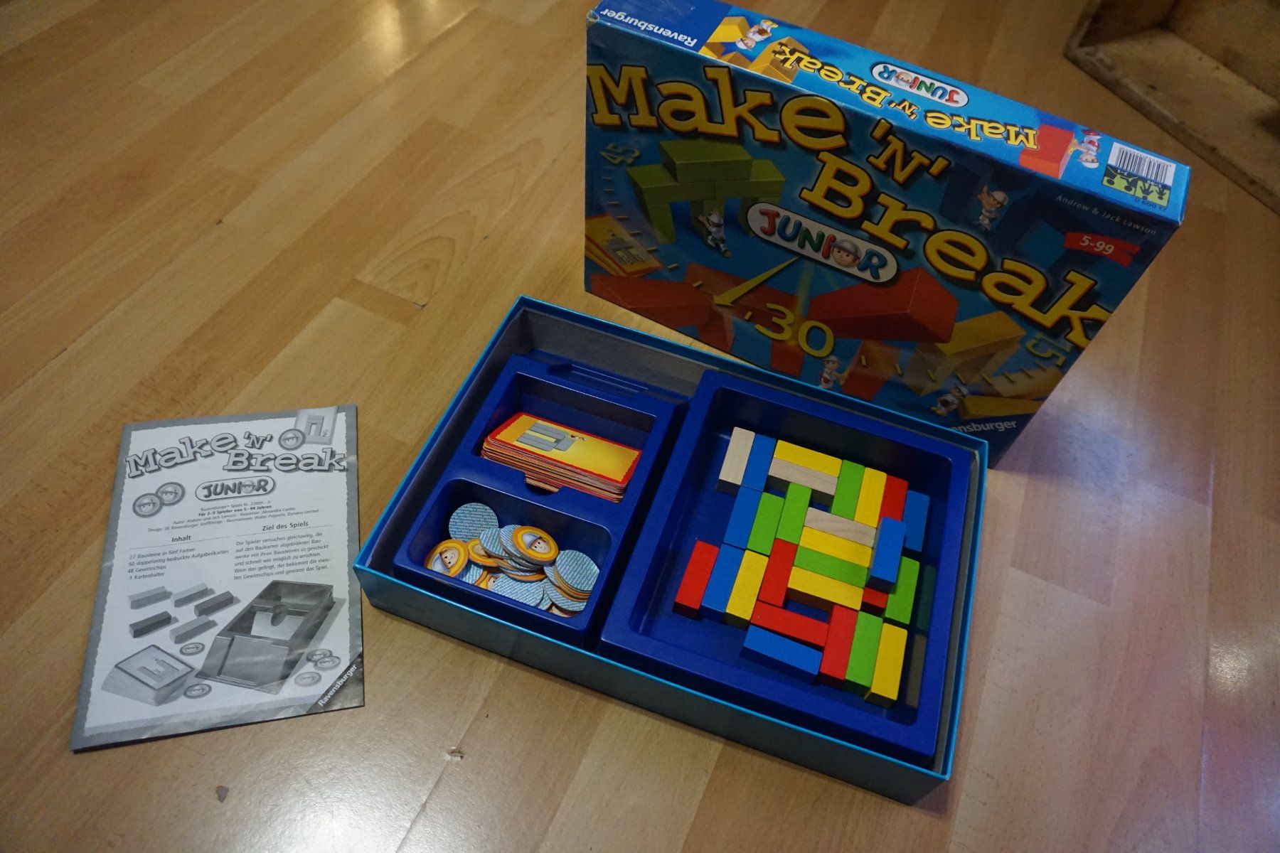 Ravensburger Giochi: Make 'N' Break Junior - Ravensburger – Usato da Zürich venduto da einalemjena 1
