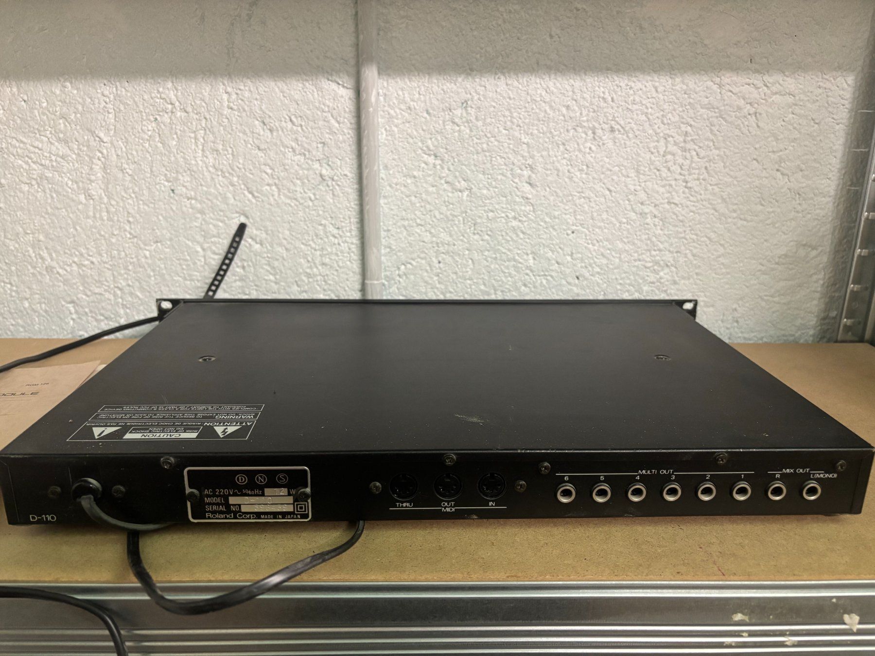 Roland Strumenti musicali: Roland D-110 + manuel FR – Usato da La Chaux-du-Milieu venduto da Bloute 3
