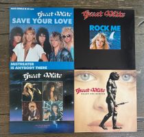 Great White 4 x 12“ Maxi-Singles Vinyl! RAR HAIR Cinderella