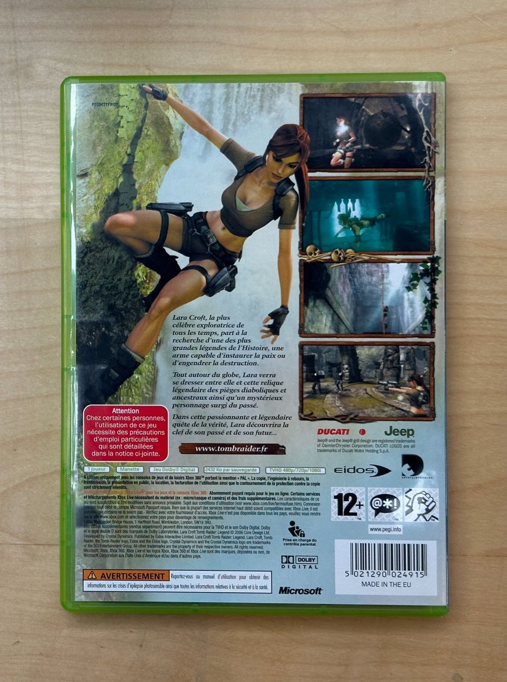 Microsoft Spiele: Tomb Raider Legend - XBOX 360 – Gebraucht aus Genève von Jeux_Retro 1