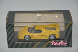 Ferrari F50 1995 , gelb , Detail Cars , 1:43
