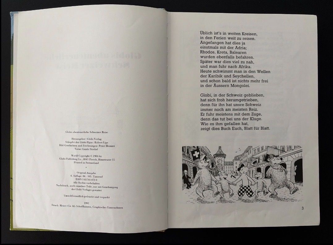 Libri: Globis abenteuerliche Schweizer Reise – Usato da Winterthur venduto da schuschx 1