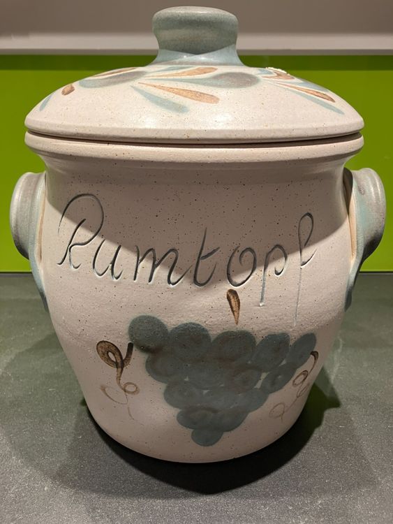 Rumtopf - 5 Liter (Handarbeit / Ofenfest) | Kaufen auf Ricardo