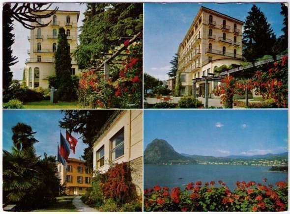 Ansichtskarten: Clinica Monte Brè Ruvigliana – Gebraucht aus Binningen von Mountainrider