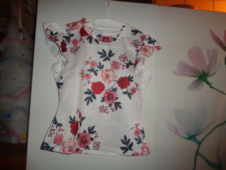 *** Blüschen *** / Blumen-Muster
