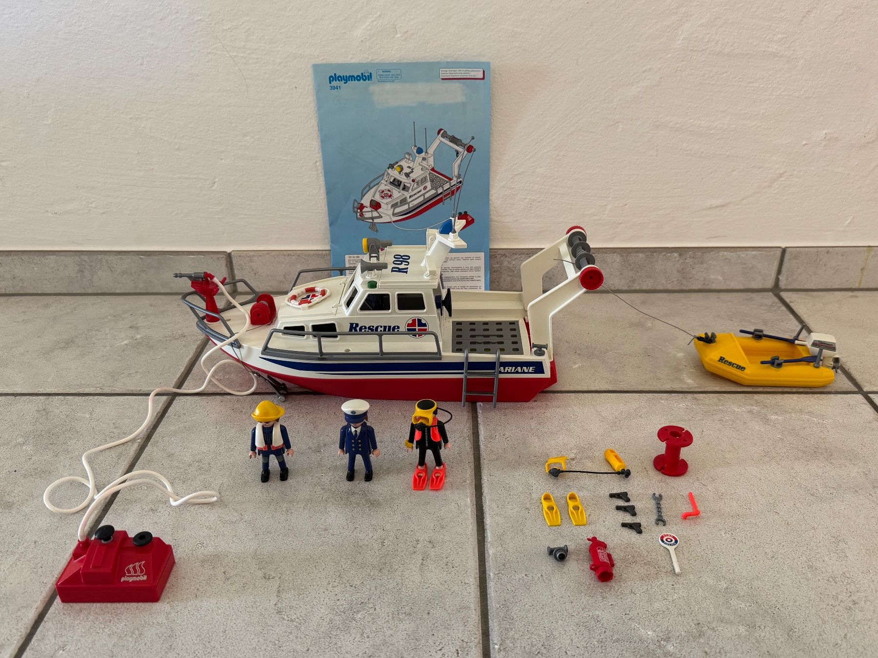 Playmobil Giocattoli: Playmobil; Rescue Rettungsboot - 3941 – Usato da Wettswil venduto da fab_72jv 3