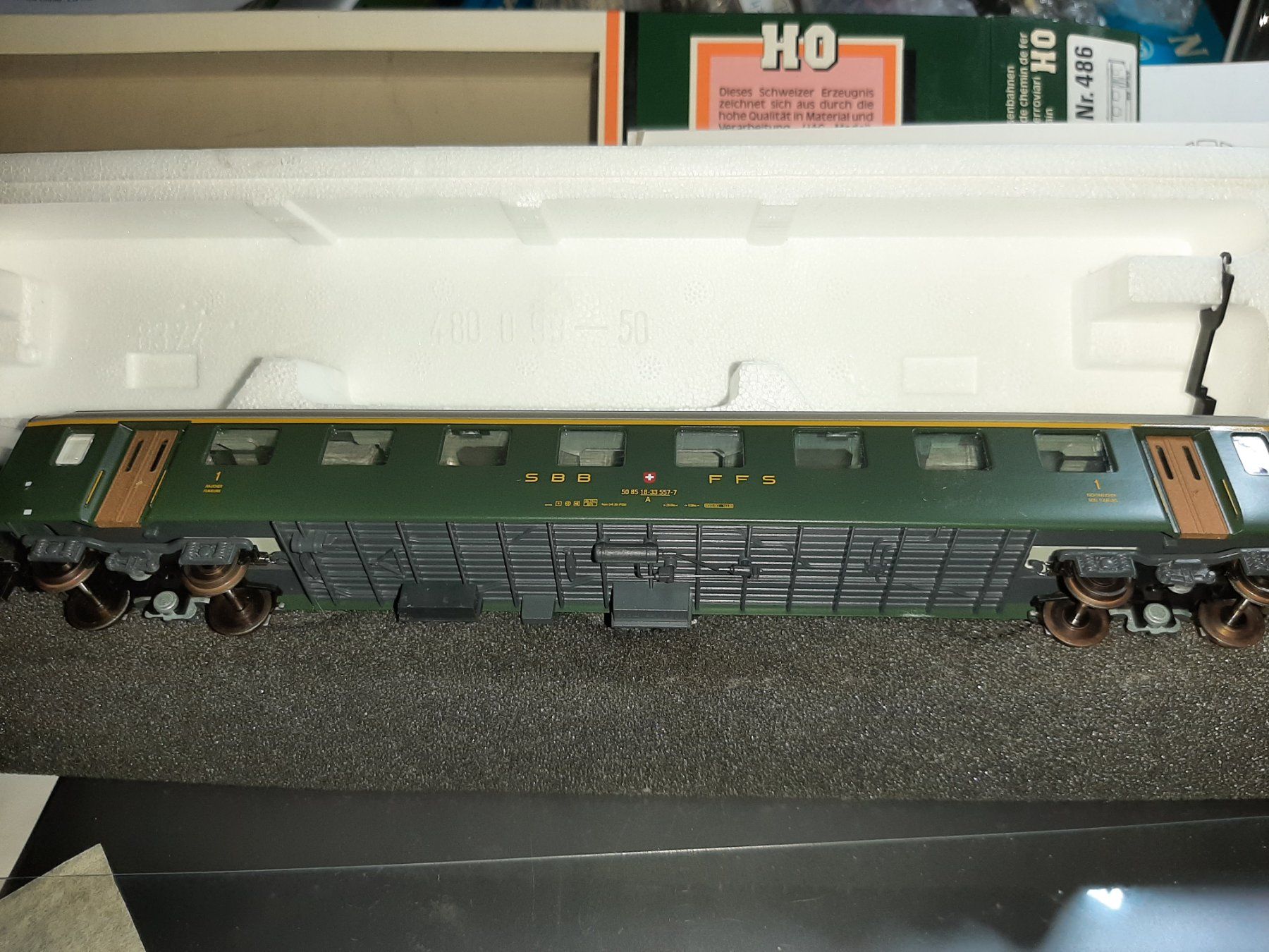 Hag Modelleisenbahnen: HAG 486 1CL DC – Gebraucht aus Avully von RIVALIS