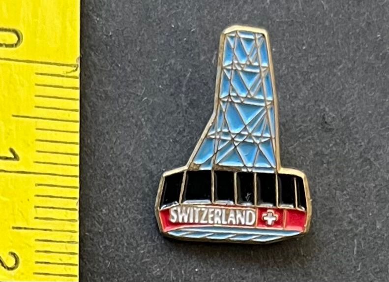 Swiss Plaketten & Abzeichen: SWITZERLAND, Gondelbahn / Pin – Gebraucht aus Ostermundigen von DaxKarten-75