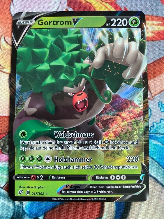 Pokemonkarte Gortrom V 017/192 (Neu (gemäss Beschreibung)) in für CHF 2 ...