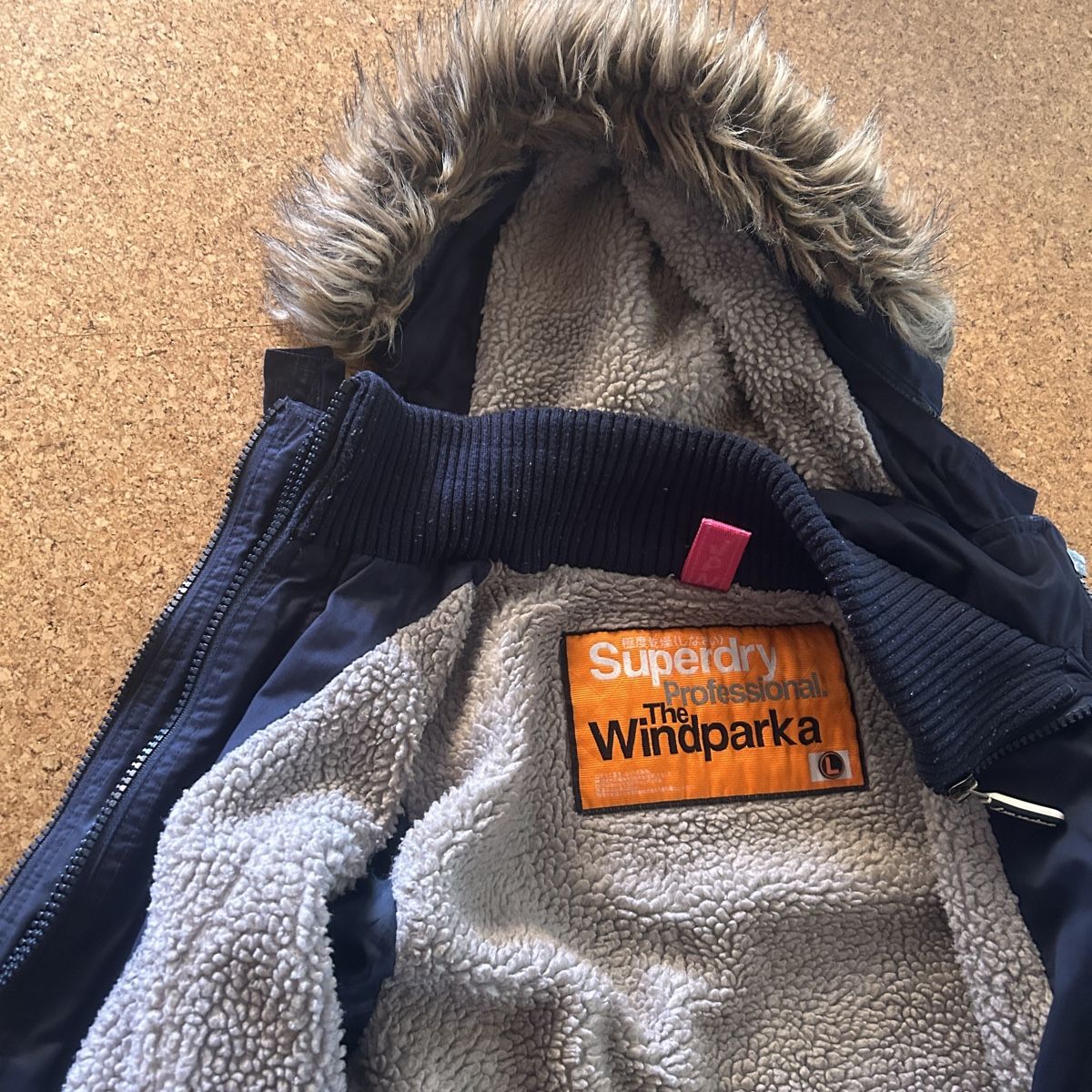 Superdry Giacche: Superdry The Windparka dunkelblau  Grösse M – Usato da Laufen venduto da belleskulptur 1