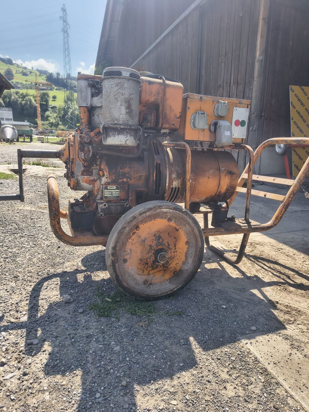 Stromgeneratoren: Dieselgenerator Hatz 9 Ps – Gebraucht aus Brunnen von sil_5w7m 1