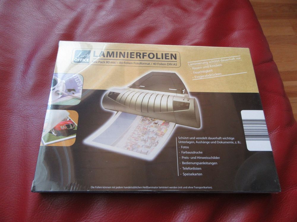LMG Laminierfolien-Set 5x100 Stück