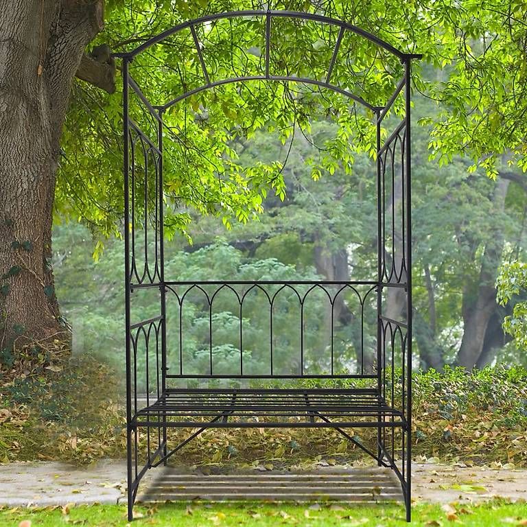 Altre Decorazioni per giardino: Outsunny Gartenbank mit Rosenbogen – Usato da Ennetbaden venduto da miboo 4