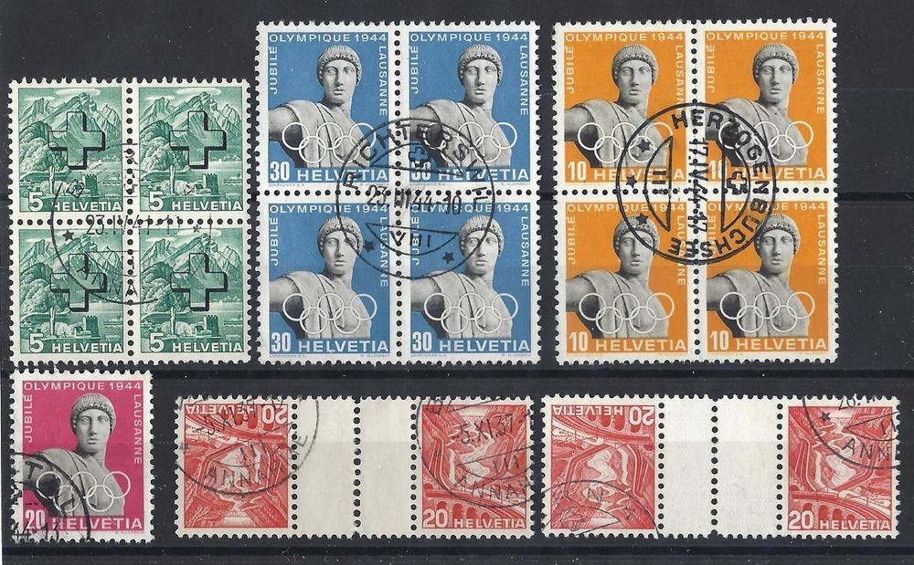 s2580/Petit lot de timbres CH oblitérés. 1