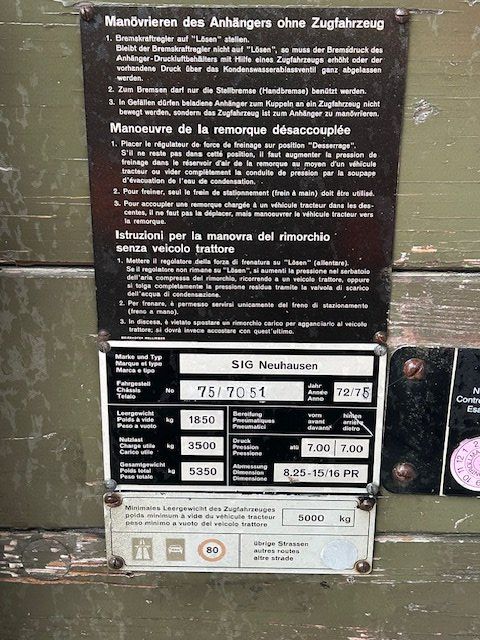Anhänger: Armee Anhänger – Gebraucht aus Gommiswald von kl98 8
