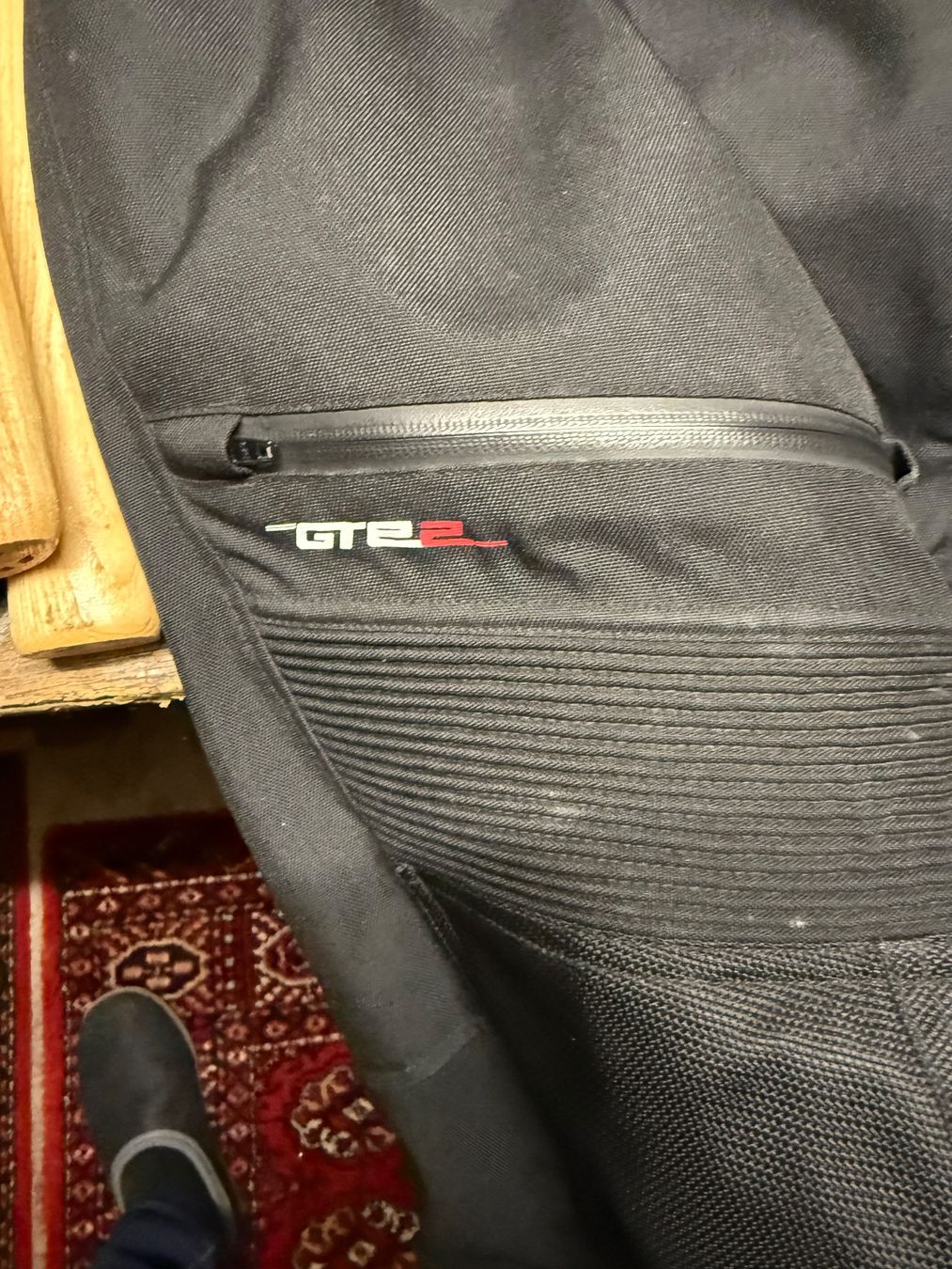 Pantaloni: Damen Motorradhose GTE2, Schwarz – Usato da Uitikon Waldegg venduto da Pamina0 1