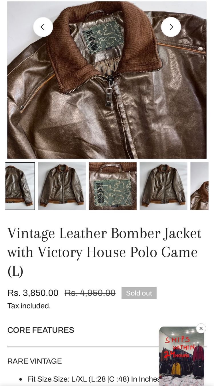 Jacken: Vintage Lederjacke Braun – Gebraucht aus Niederbipp von Roeschu77 9