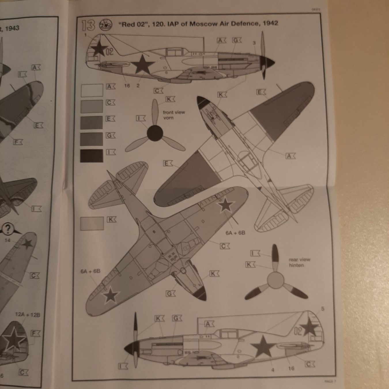 Revell Modellbausätze & Standmodelle: 3570 ... MIG-3 ... Revell 04372 – Neu (gemäss Beschreibung) aus Bonstetten von Benibanny59 2
