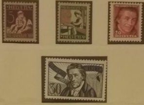 Tutti i francobolli: 1927, Nr. J41-44, Pro Juventute Satz,  postfrisch – Nuovo (secondo la descrizione) da Baden venduto da Eggi