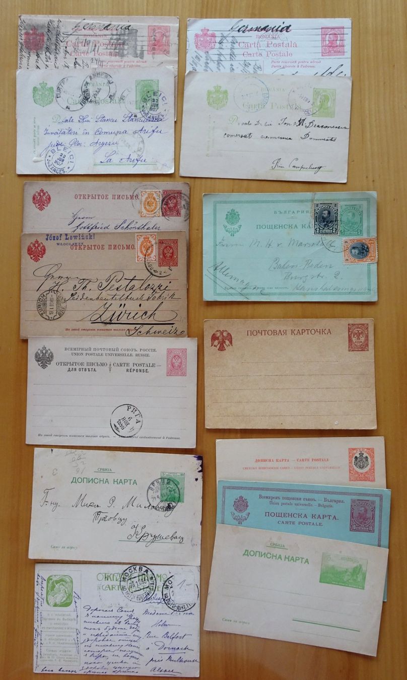 Cartoline postali: Postkarten ganze Welt – Usato da Feldbrunnen venduto da MarcusSO 1