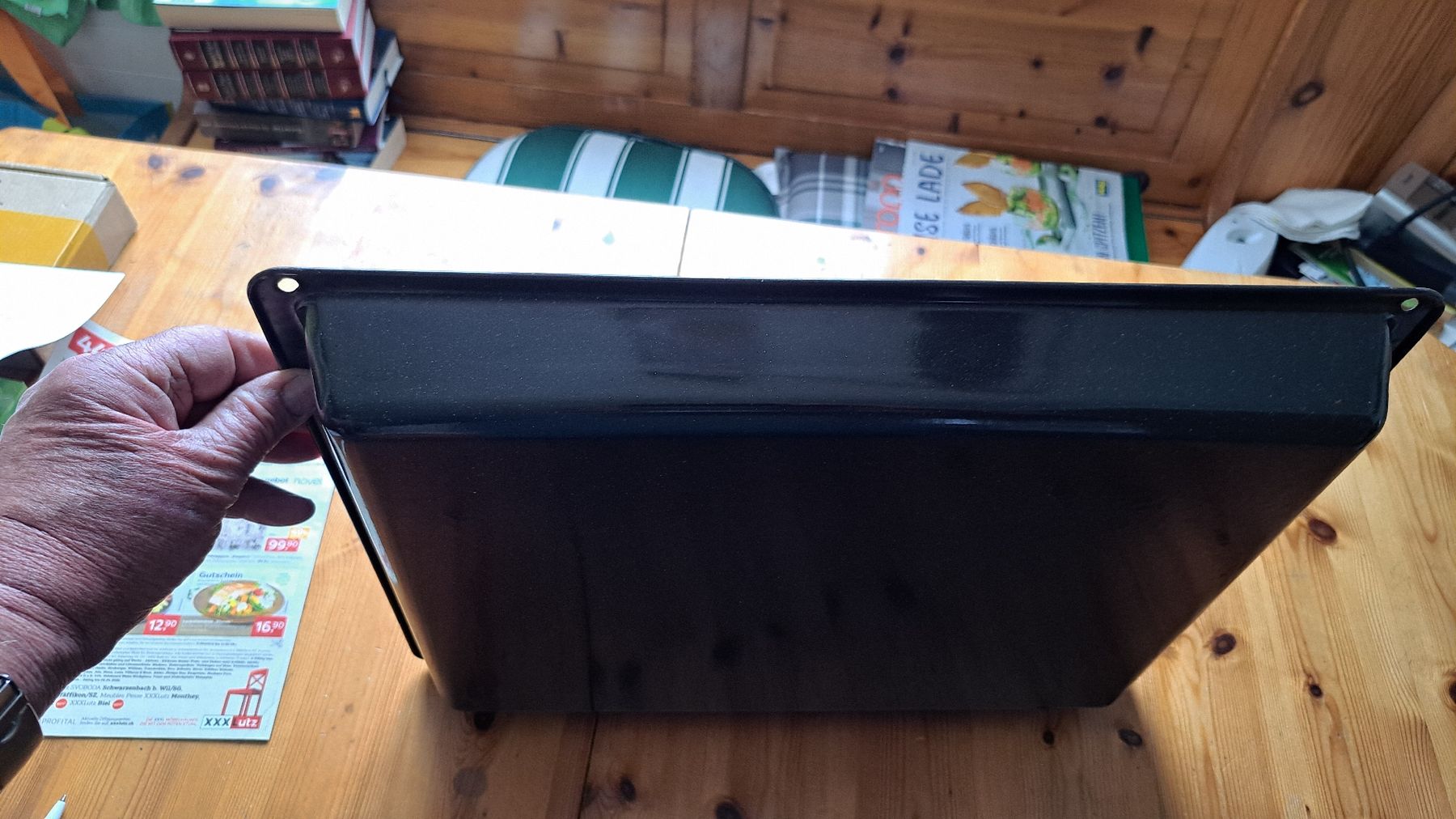 Teglie da forno: Backblech zu Backofen 44.6 x 35.7 x 4,6 – Usato da Bischofszell venduto da Haetti0 3