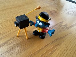 Original Schleich Schlumpf - Fotograf Schlumpf