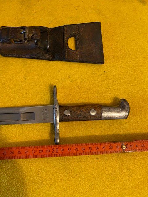 Schweizer Armee Stichwaffen: BAJONETT  CH ARMEE – Gebraucht aus Chur von silbermon 8