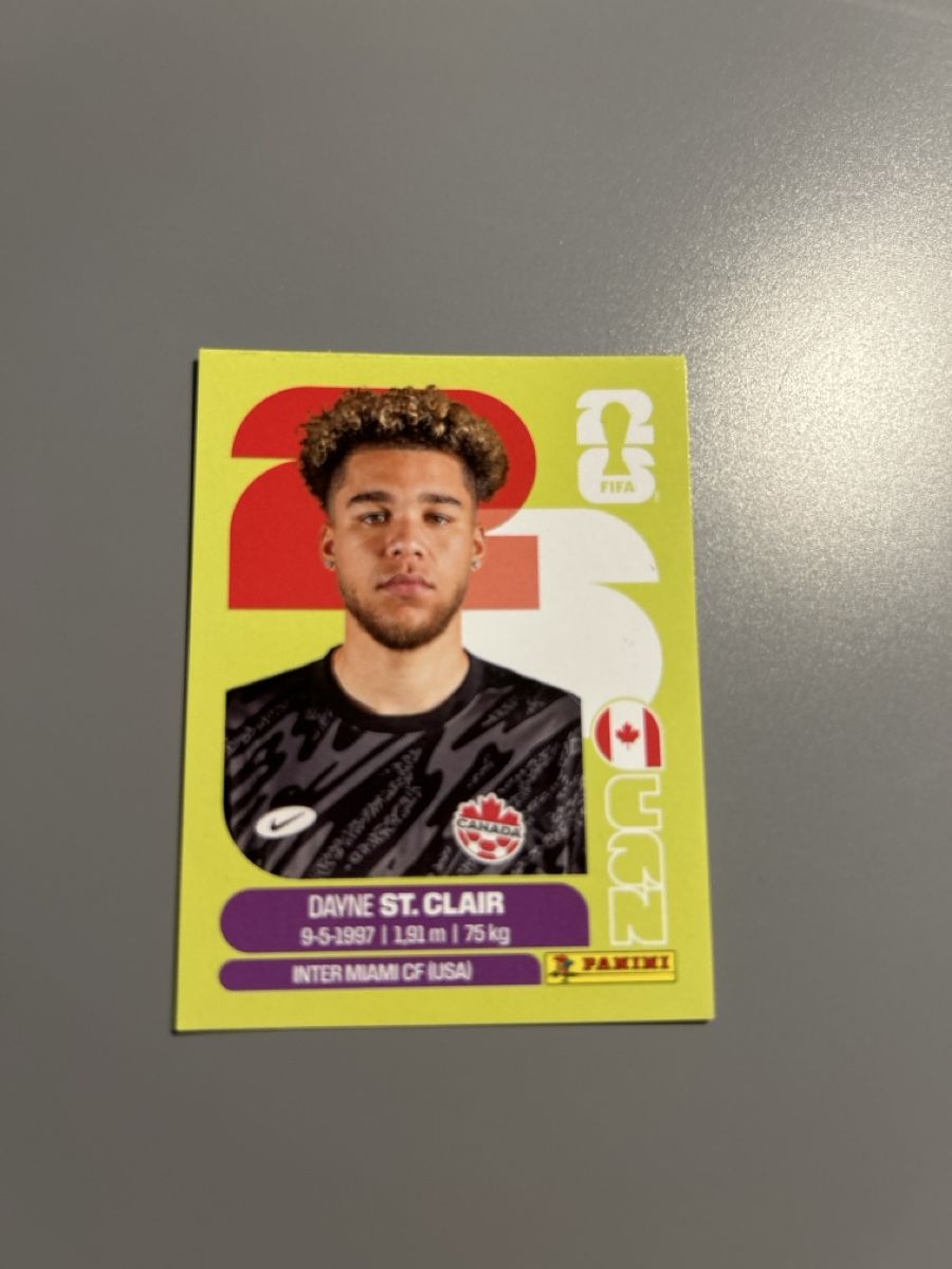 Panini Sammelbilder & Trading cards: Panini FWC 2026- CAN 2 Dayne St. Clair – Neu (gemäss Beschreibung) aus Boniswil von sim_7zhp
