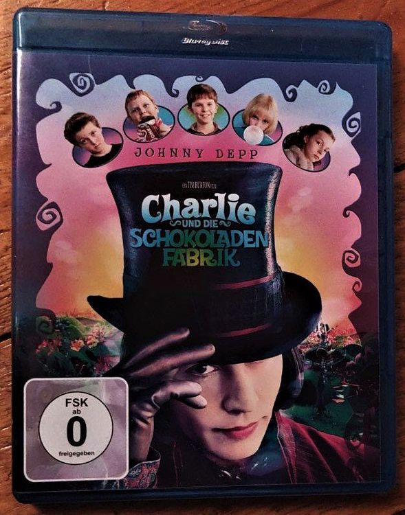 Charlie Und Die Schokoladenfabrik Blu-ray