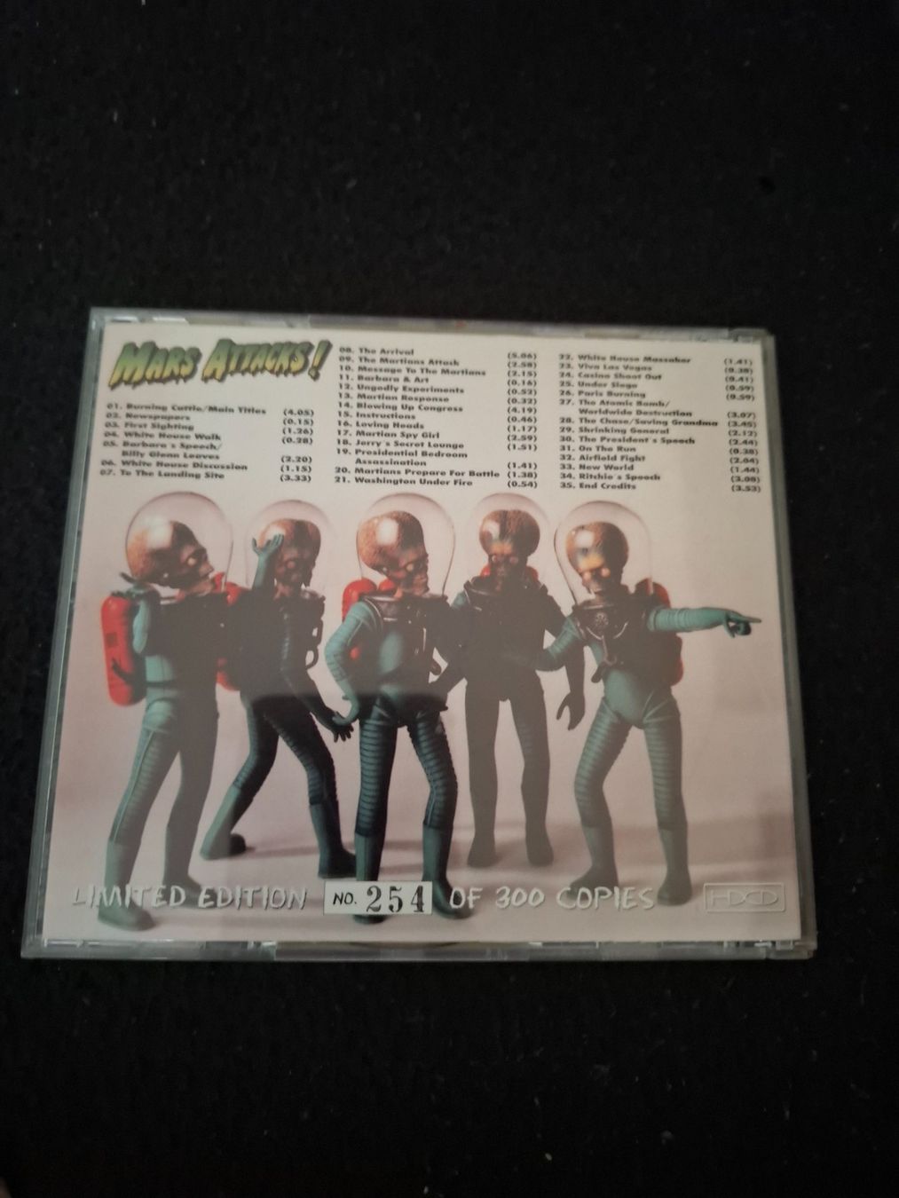 CD: CD Mars Attacks! - The Complete Score - COLLECTOR NUMEROTE – Usato da Petit-Lancy venduto da Stanley007 1