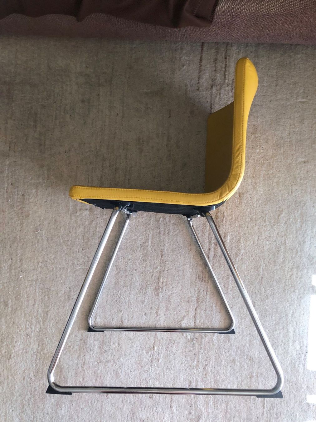 Ikea Sedie: 2 IKEA STÜHLE BERNHARD, SENFGELB, SITZHÖHE 48 CM – Usato da Zürich venduto da rolo66 7