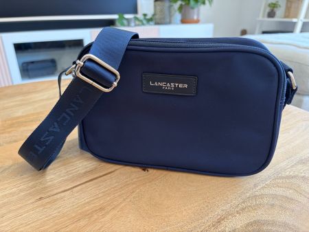 Sac bandoulière Lancaster Basic Vita bleu foncé - neuf