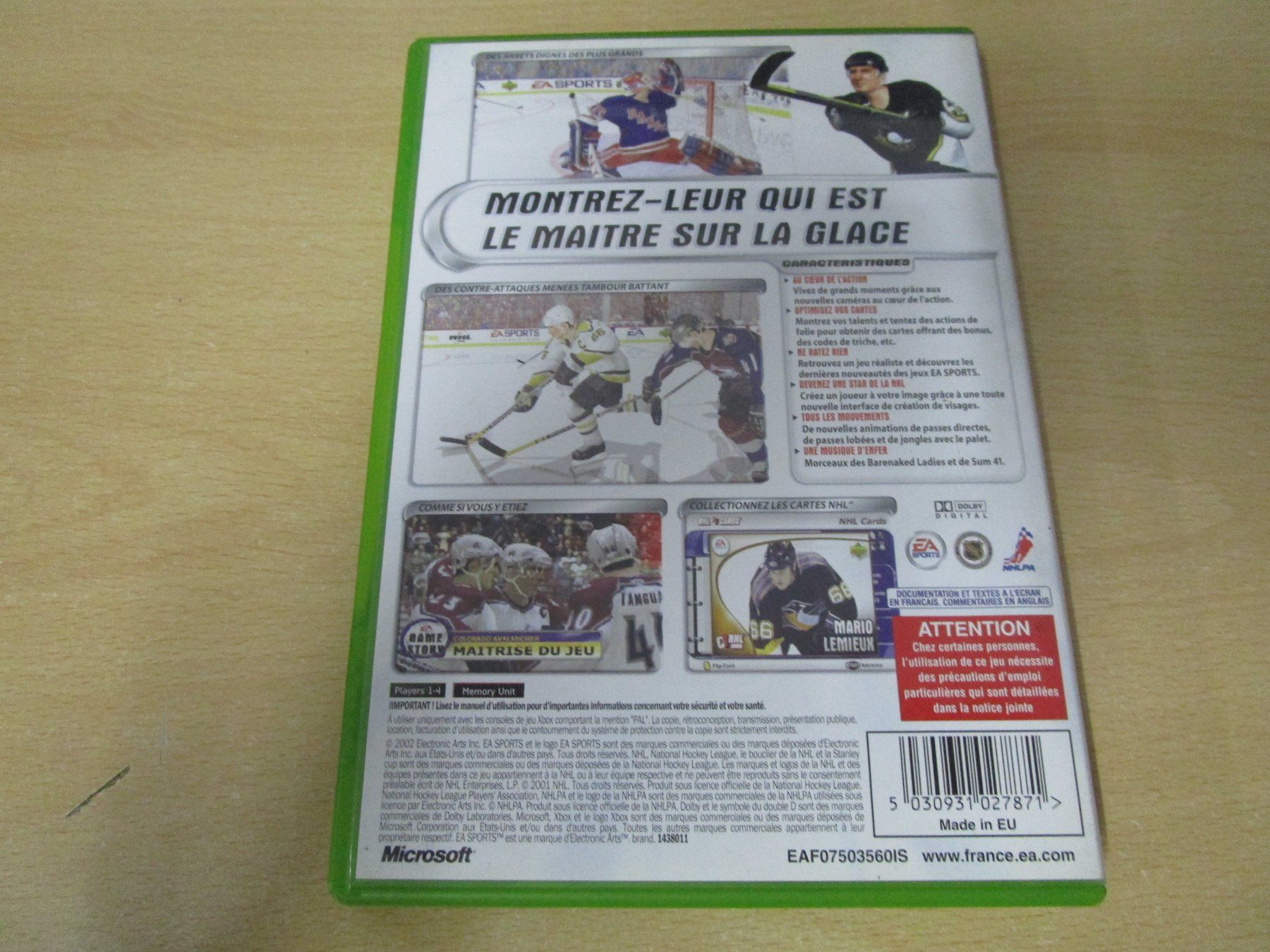 Microsoft Giochi: NHL 2002 Microsoft Xbox XBOX – Usato da Goldau venduto da agestuffer 1