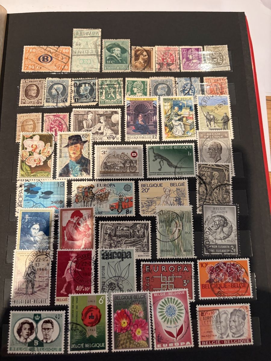 Tutti i francobolli: Timbres sur la Belgique  – Usato da Echallens venduto da JAR69 3