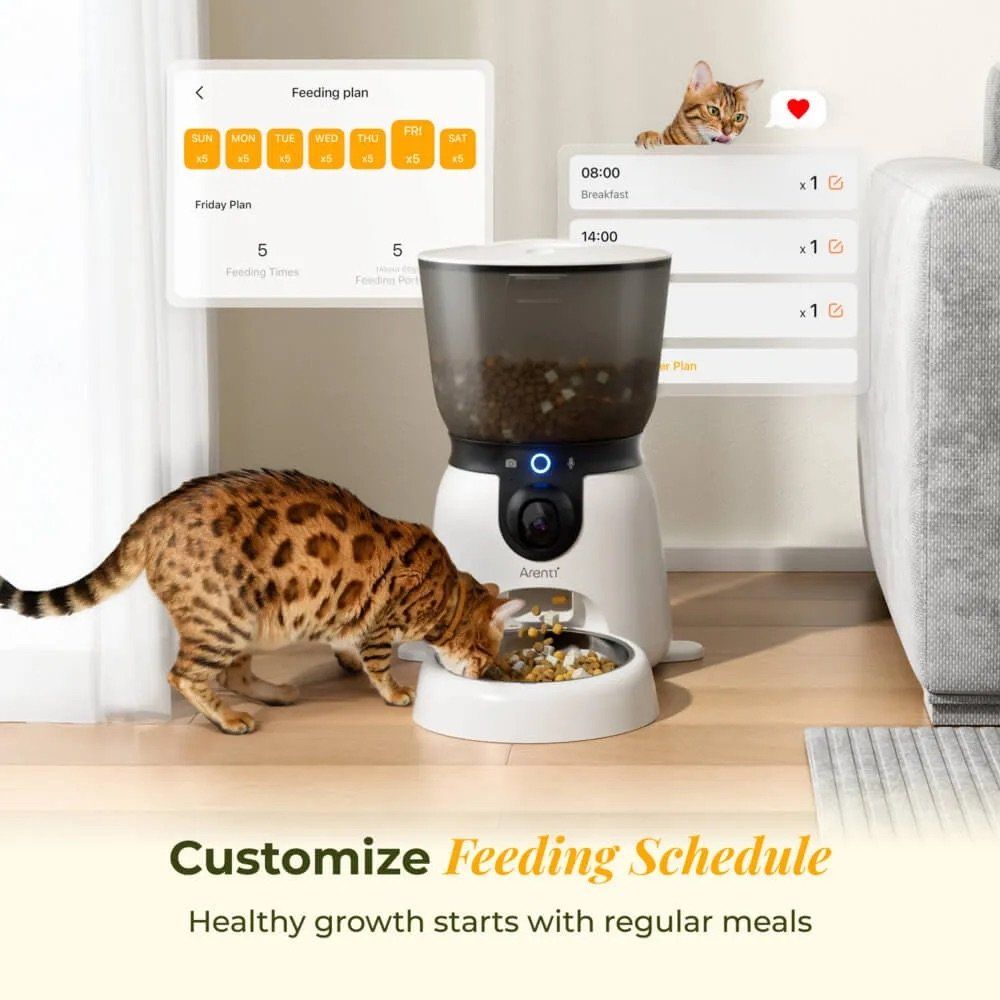 Mangimi: Arenti Smarter Futterautomat+Trinkschale mit Kamera – Nuovo e nell'imballaggio originale da Neuhausen venduto da inf_nxp8 7