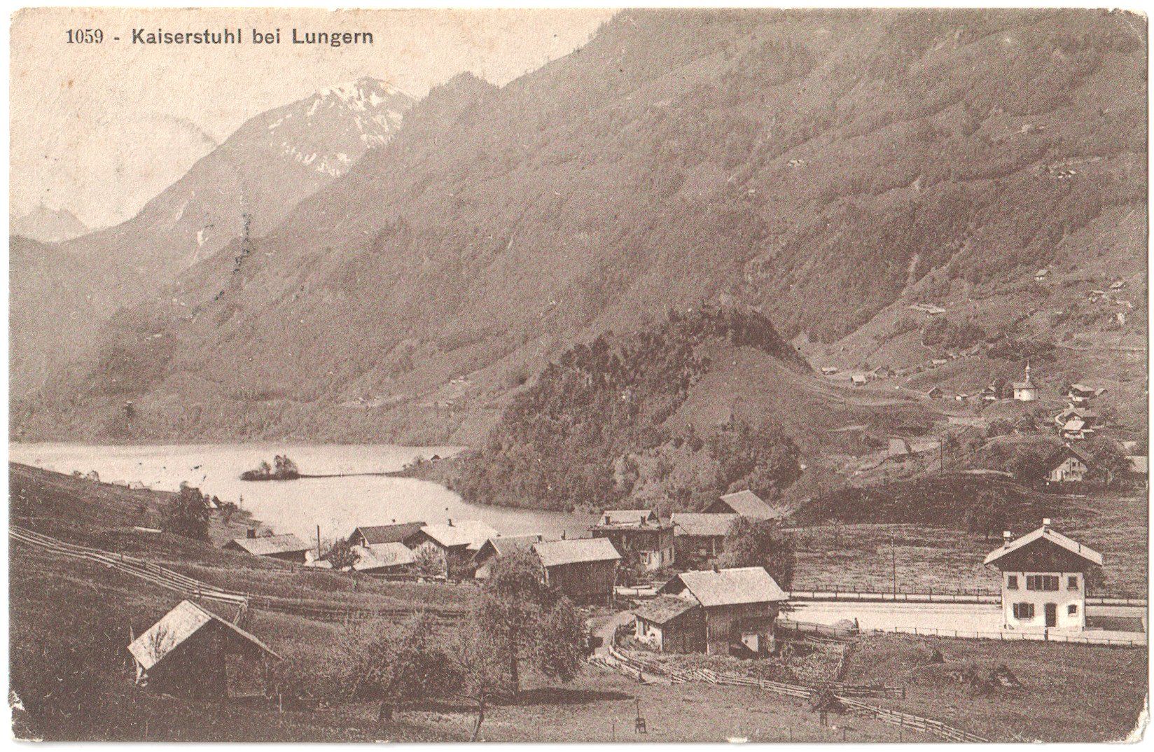 Ansichtskarten: KAISERSTUHL bei Lungern 1911 – Gebraucht aus Engelburg von Swisscards 1
