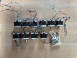 10x Schrittmotor NEMA 23 57HS5630B4 3A CNC Konvolut
