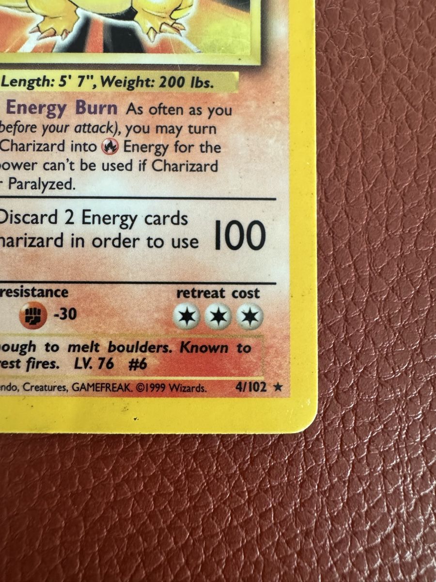 Pokémon Carte collezionabili: Charizard - Pokémon Base Set Unlimited 04/102 - EN – Usato da Nänikon venduto da bit.xyz 5
