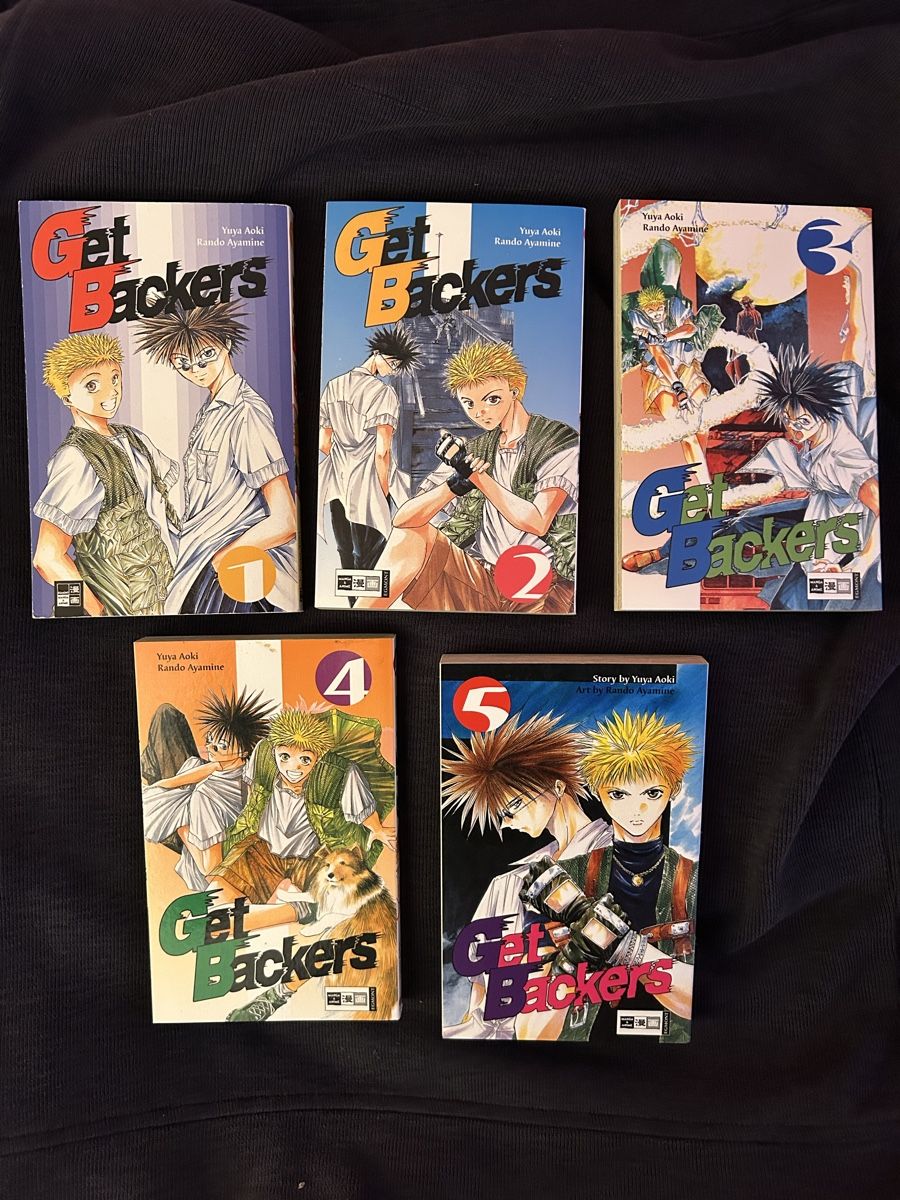 Fumetti: Get Backers - Manga Serie 1-14 – Usato da Luzern venduto da Raffaelo.G. 1